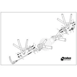 Adaptateur De Fixation Porte-bagage Sur Cadre Sans Oeillet Tubus 9 Adaptateur De Fixation Porte-bagage Sur Cadre Sans Oeillet Tubus -Lecyclo adaptateur de fixation porte bagage sur cadre sans oeillet tubus full 3
