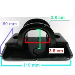 Abus Anneau Fixation Sol Et Mur Pour Vélo 9 Abus Anneau Fixation Sol Et Mur Pour Vélo -Lecyclo anneau fixation sol et mur pour velo full 3