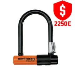 Lecyclo 22 Antivol U Mini-5 Evolution Kryptonite