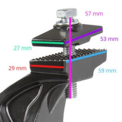 M-Wave Béquille Double Pour Vélo électrique Rabattable Sur Un Côté 7 M-Wave Béquille Double Pour Vélo électrique Rabattable Sur Un Côté -Lecyclo bequille double pour velo electrique rabattable sur un cote full 3