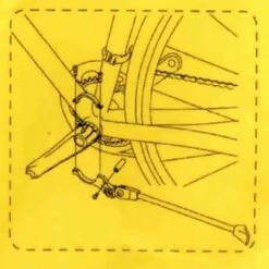 Béquille Pour Vélo En Carbone -Lecyclo bequille pour velo en carbone full 2