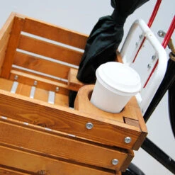 Caisse Vélo En Bois Sur Porte Bagages Avant Two-O 10 Caisse Vélo En Bois Sur Porte Bagages Avant Two-O -Lecyclo caisse velo en bois sur porte bagages avant two o full 3