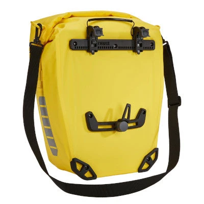 Double Sacoche Jaune Sur Porte-bagages 25L Shield Pannier Thule 4 Double Sacoche Jaune Sur Porte-bagages 25L Shield Pannier Thule – Image 2