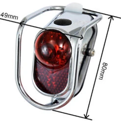 Feu Vélo LED Arrière Vintage Sur Garde Boue 10 Lux -Lecyclo feu velo led arriere vintage sur garde boue 10 lux full 3