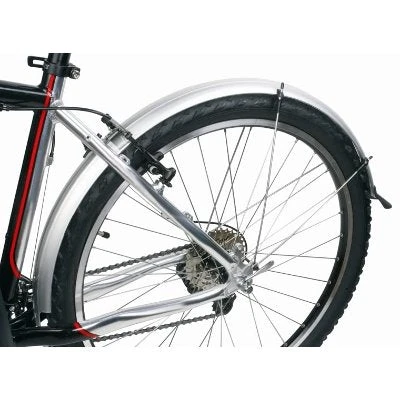 Messingschlager Paire De Garde Boue Pour Vélo 26 Pouces Avec Câble électrique - 60 Mm 6 Messingschlager Paire De Garde Boue Pour Vélo 26 Pouces Avec Câble électrique - 60 Mm – Image 4