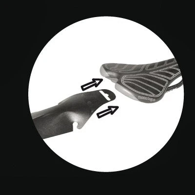 Garde Boue Arrière Ultra Léger Clipsable Sous Selle De Vélo 5 Garde Boue Arrière Ultra Léger Clipsable Sous Selle De Vélo – Image 3