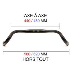 Cintre Vélo Gravel Ergotec 31,8 Mm Noir 13 Cintre Vélo Gravel Ergotec 31,8 Mm Noir -Lecyclo gravel