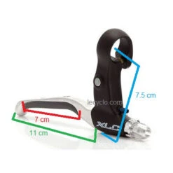 XLC Leviers De Frein De Vélo Revêtement Caoutchouc - La Paire -Lecyclo leviers de frein de velo revetement caoutchouc la paire full 3