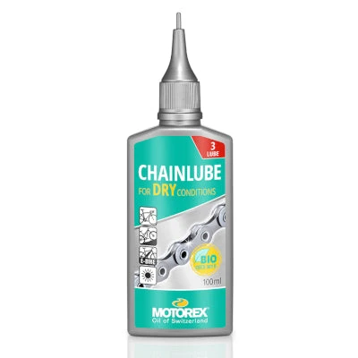 Lubrifiant Chaîne Vélo Pour Conditions Sèches Motorex 100 Ml 3 Lubrifiant Chaîne Vélo Pour Conditions Sèches Motorex 100 Ml