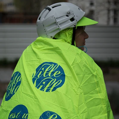 Poncho Pluie étanche Pour Cycliste Urbain Fulap Spad De Ville 8 Poncho Pluie étanche Pour Cycliste Urbain Fulap Spad De Ville – Image 6