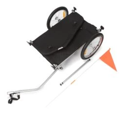 Remorque Vélo Cargo Grande Capacité Avec Housse -Lecyclo remorque cargo velo