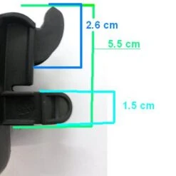 Repose Pied Pour Siège Vélo Enfant Siesta Hamax -Lecyclo repose pied pour siege velo enfant siesta hamax full 3