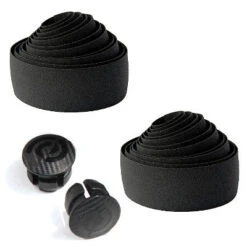 Bike Ribbon Ruban Pour Cintre De Vélo Cork Plus Uni Noir - BikeRibbon -Lecyclo ruban pour cintre de velo cork plus uni noir bikeribbon full 3