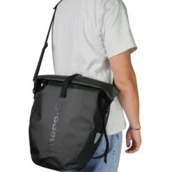 Sacoche Vélo étanche Hapo-G 20L Sur Porte-bagages -Lecyclo sacoche velo arriere hapo g 2