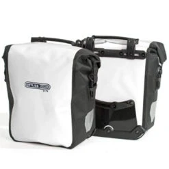 Sacoches Avant Vélo Ortlieb Sport Roller City -Lecyclo sacoches velo ortlieb front roller city blanc full