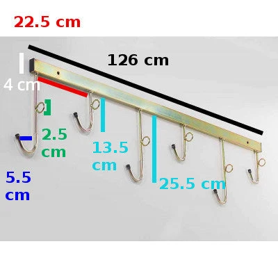 Support Au Mur 6 Vélos Avec Fixation Antivol 8 Support Au Mur 6 Vélos Avec Fixation Antivol – Image 6