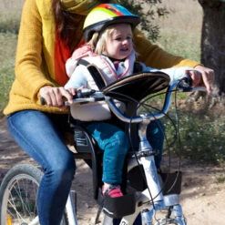 WeeRide DeLuxe Siège Enfant Avant Pour Vélo 13 WeeRide DeLuxe Siège Enfant Avant Pour Vélo -Lecyclo weeride deluxe siege enfant avant marron pour velo full 5